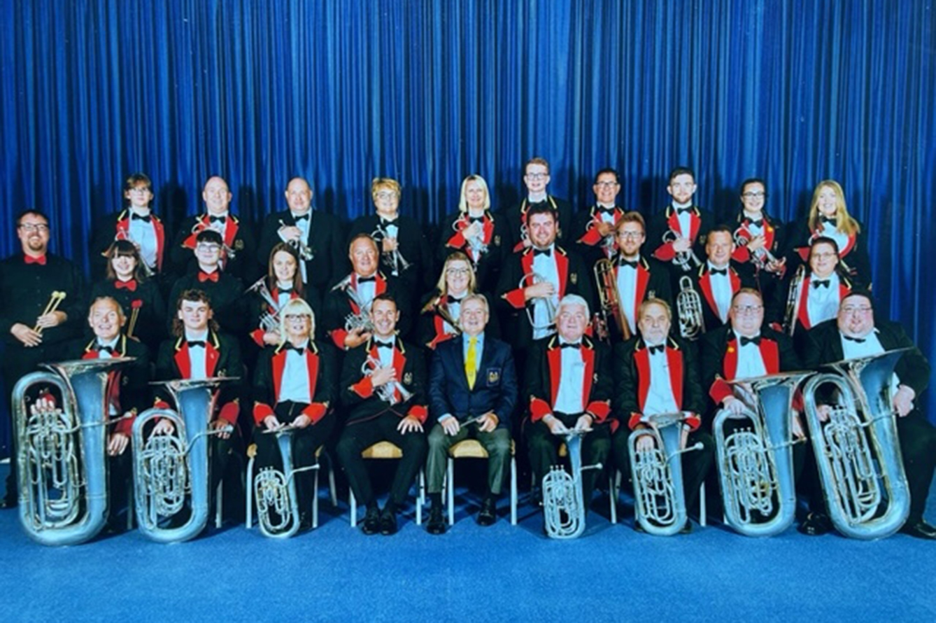 Oakley Silver Band prepare for spectacular St David's Day concert